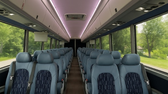 fond du lac 35 passenger minibus inside